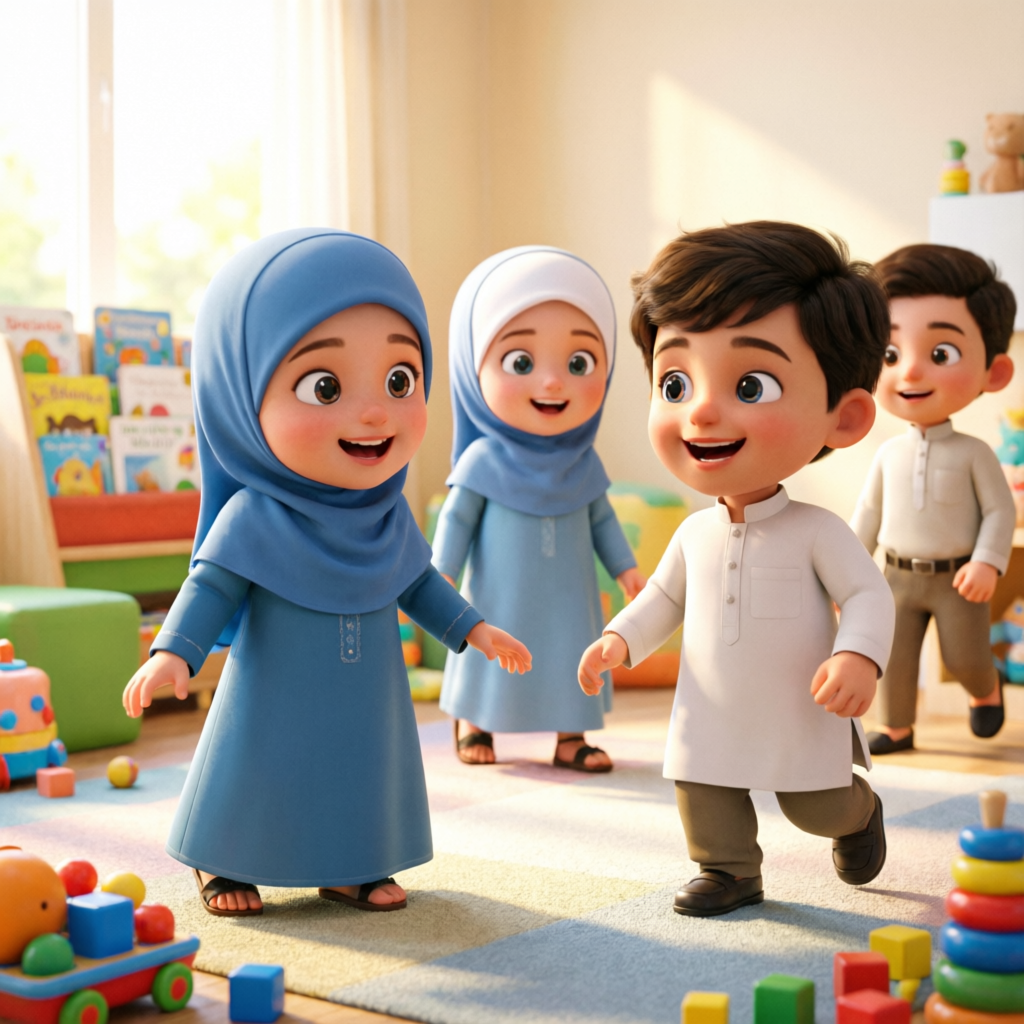Si Kecil Belajar Sambil Bermain? Di Rumah Bunda Aja!