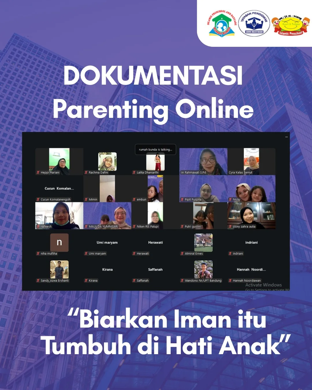 Biarkan Iman Itu Tumbuh di Hati Anak