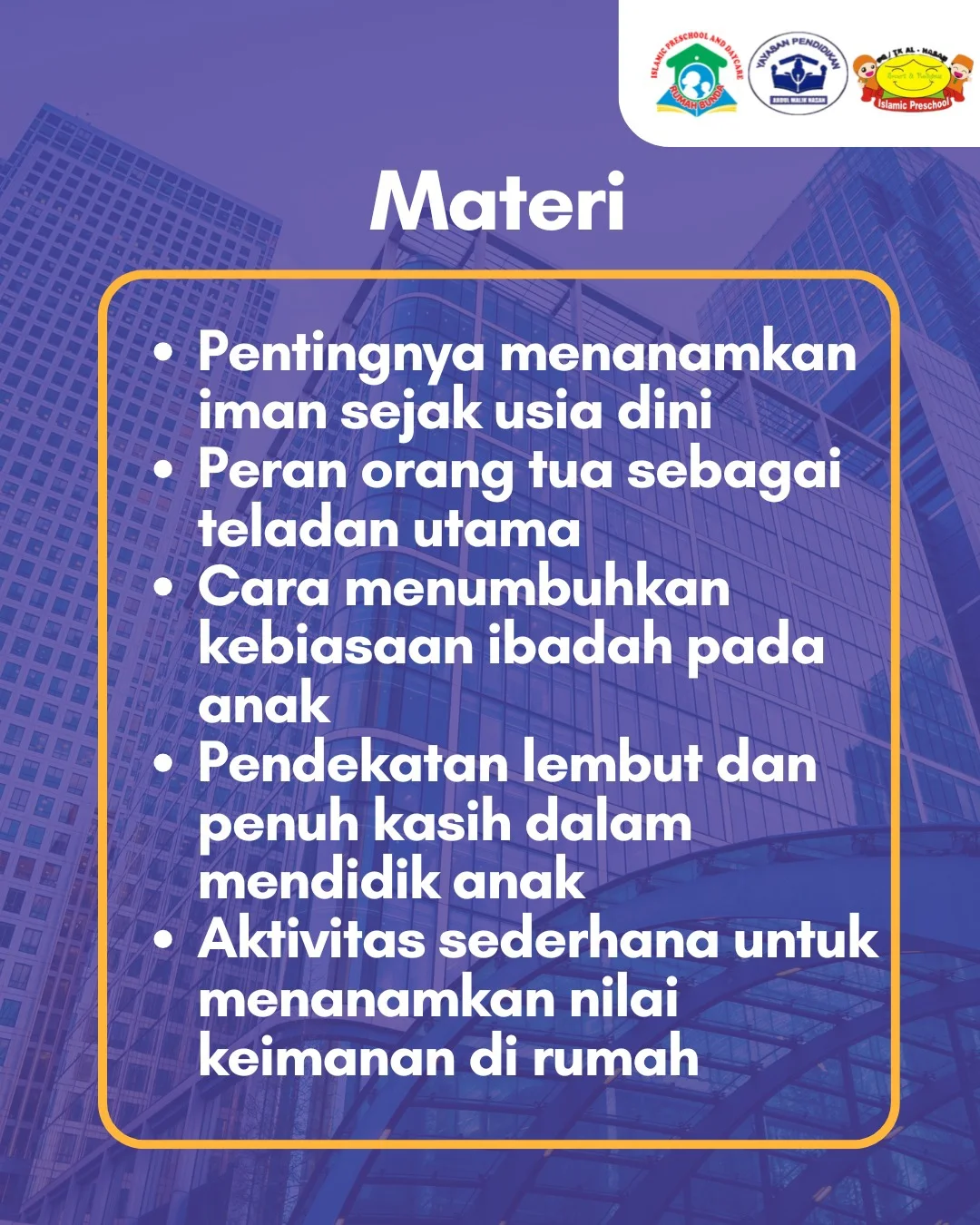 Biarkan Iman Itu Tumbuh di Hati Anak