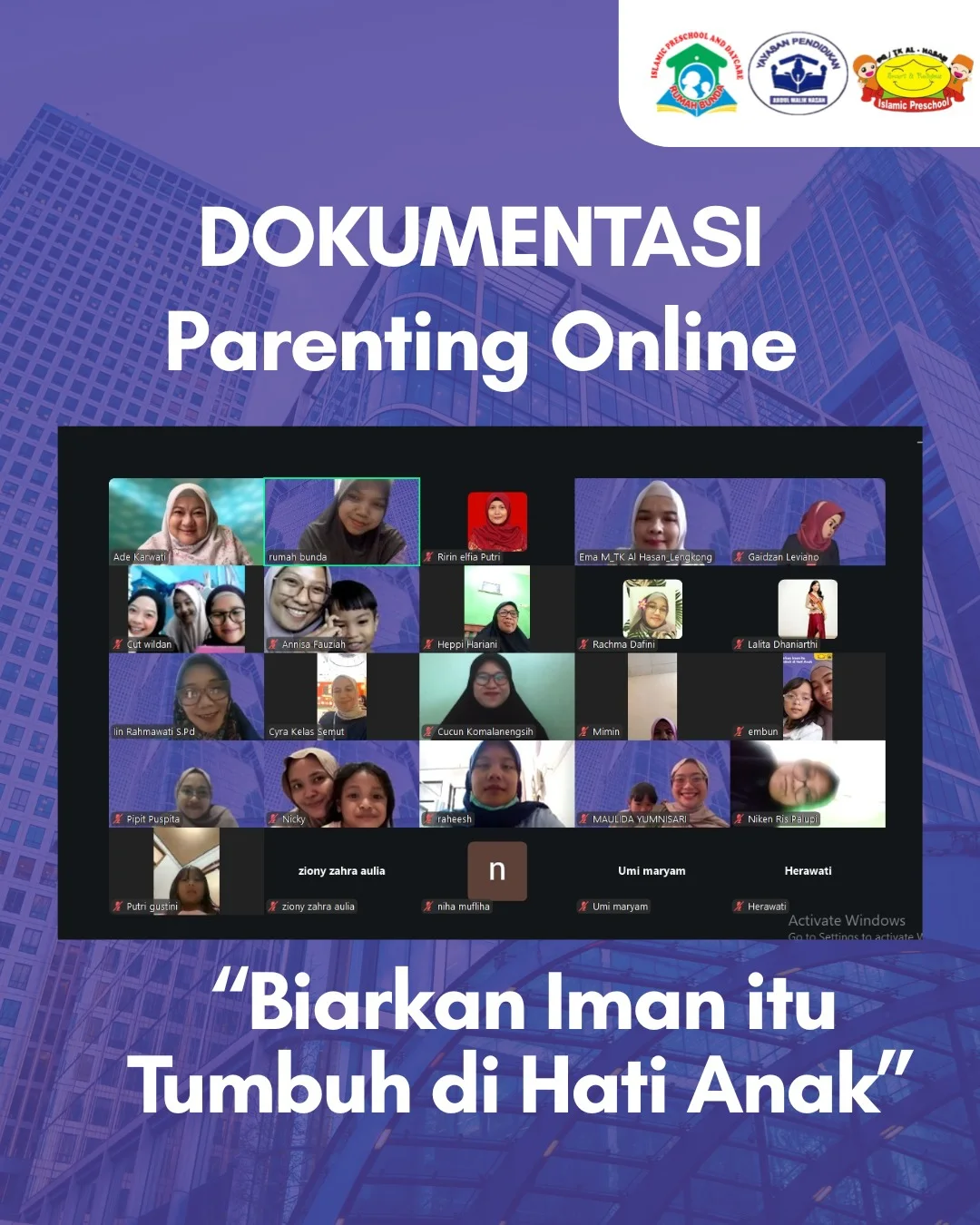 Biarkan Iman Itu Tumbuh di Hati Anak